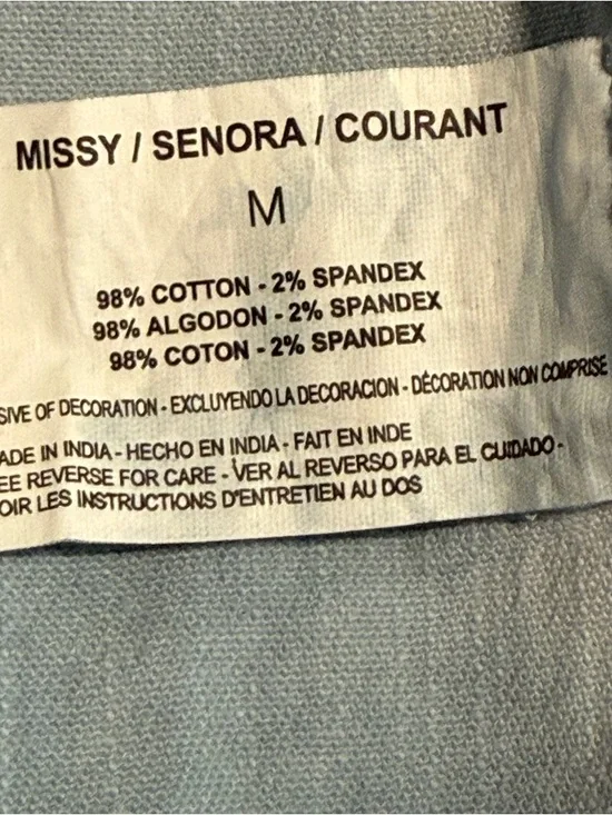 Bandolino Light Blue Zip-Front Jean Jacket - Picture 8 of 9